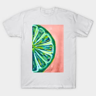 Lime Fruit Slice T-Shirt